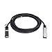 QNAP 3.0M Qsfp+ 40GbE Direct Attach Cable - 9.84 ft Twinaxial Network Cable for Network Device - First End: 1 X Qsfp+ Network - Second End: 1 X Qsfp+ Network - 5 GB/S