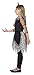 Smiffys-44287s Disfraz de Gata de Medianoche, con Vestido, Cola y Diadema con...