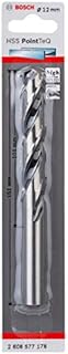 Bosch Professional PointTeQ HSS Twist Drill Bit (for metal, 12 x 101 x 151 mm, accessories for drill driver)