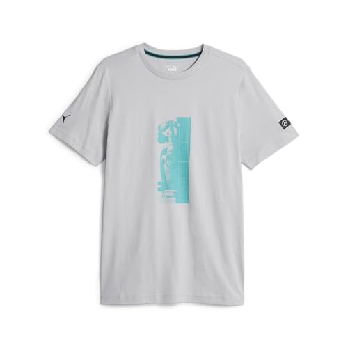Puma Mens Mercedes-AMG Petronas Formula 1 ESS Car Graphic Tee, Mercedes Team Silver, XX-Large