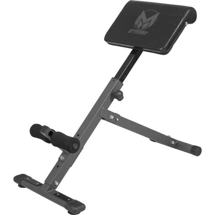 Generisch 9010051 Premium Rückenstrecker Rückentrainer verstellbar Hyperextension Bauch Rückenmuskulatur Fitness Studio Kraftsport für Frauen und Männer