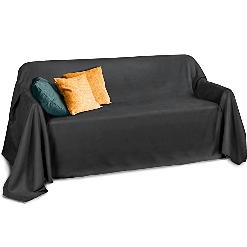 Beautissu Tagesdecke 210x280 cm Überwurfdecken für Sofa Romantica...