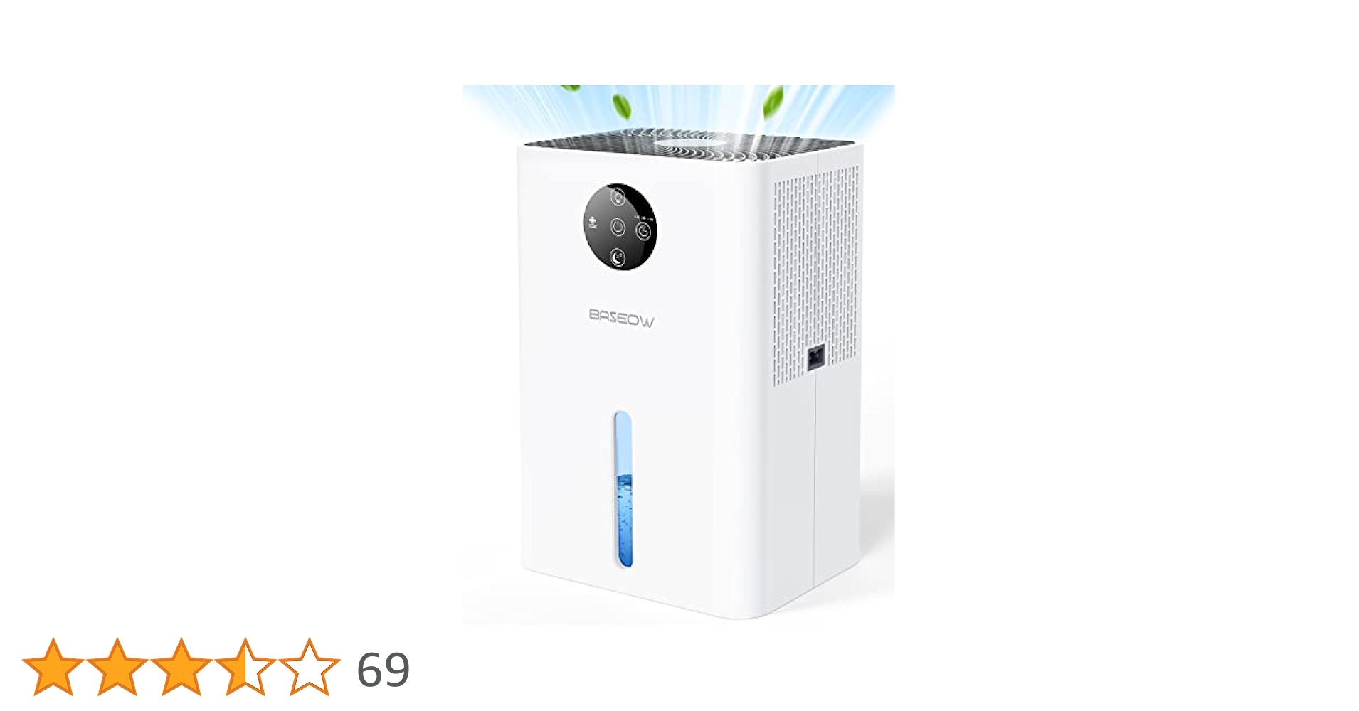 Amazon | BASEOW 除湿機 小型 除湿器 1800ML 大容量水タンク