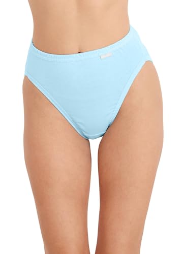 Image of Jockey Women's Underwear Elance French Cut - 3 Pack, Cactus Pine /Flowering Line /Bleached, 7