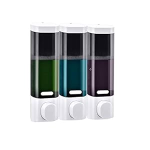 Zeepdispenser voor douche Soap box drie-kamer zeepkist en douche toilet badkamer muur gemonteerde hand sanitizer box…