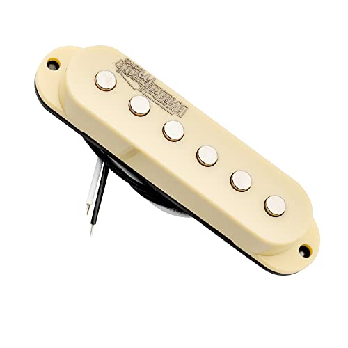 Wilkinson High Output Ceramic Single Coil Neck Pickup for Strat Style Electric Guitar Cream - Image 4