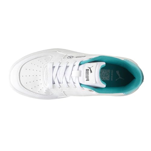 PUMA Kids Boys Mapf1 Caven 2.0 Lace Up Sneakers Shoes Casual - White - Size 4.5 M4