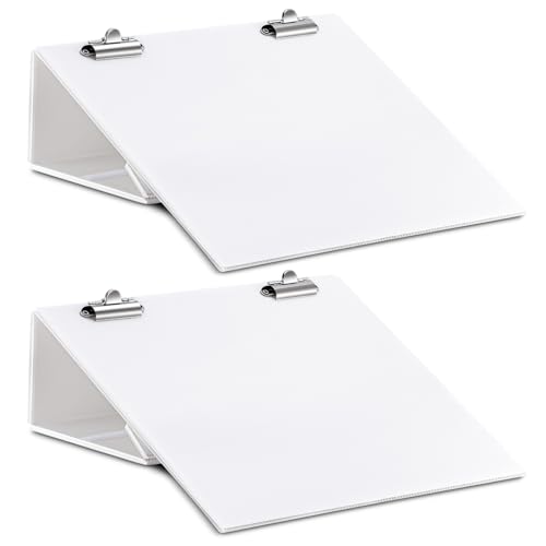 Nuanchu Folding Slant Board for Writing 14 x 12 Inch Large Slanted Clipboard Adjustable Tilted...