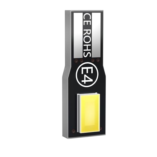 ECCPP Instrument Cluster Dash Panel Lights with Twist Lock Socket T5-2-SMD-White Instrument Lights T5-Twist Lock 17, 18, 27, 37