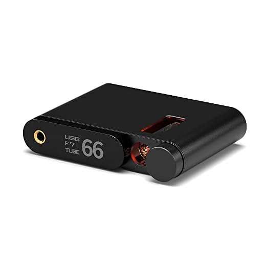 Aune Flamingo DAC Amp Combo Home Audio Receivers & Amplifiers USB Sound Card Hi-Res 768k/32bit Native DSD512 Vacuum Tube/Op-Amp Dual Mode, USB Coaxial in/6.35mm Headphone Out/RCA Variable Line Out