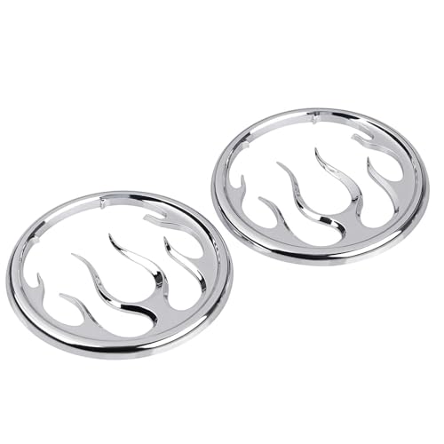 Flame Speaker Grill Accent Trim Cover para Harley-Davidson miniatura 4