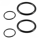 MOOKEENONE 4X Rubber Car Solenoid Viton Seals O Ring Seals Washer for BMW Vanos E46 E60 E81 E82 E83 E84 E85 E87 E88 E90 E91 E92