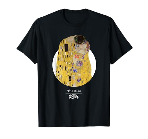Gustav Klimt The Kiss Pintura famosa Camiseta