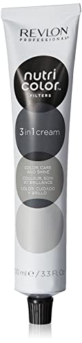 Revlon Nutri Color Cream, Crema 3 en 1, Color, Cuidado y Brillo, 1002 Platino Blanco, 100 ml