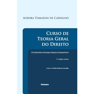 Capa do livro Curso de Teoria Geral do Direito: o Constructivismo Lógico-semântico