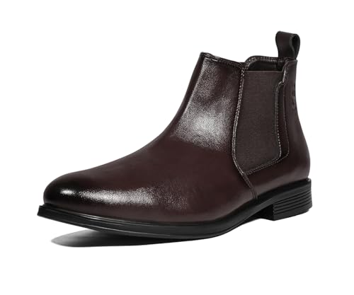 Image of LOUIS STITCH Mid-Top Ankle Slip-On Chelsea Boots for Men | Men's Chelsea Boots | Casual and Semi Formal Boots for Men | LSLXPLCL