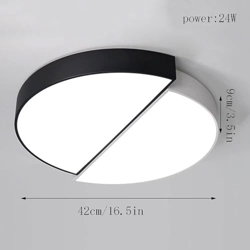 Plafonnier LED 28W avec télécommande pour un éclairage d'entrée sur mesure - 8