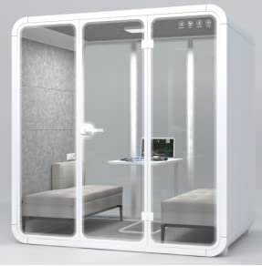 Mobile Small Soundproof Room Home Net Red Live Broadcast Room Telephone Booth Recording Studio Office Mute Cabin Warehouse Practice Room (So Big)