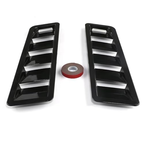 Grille capot compatible avec Mustang 2 pièces pour optimiser le refroidissement