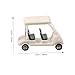 GANAZONO 5pcs Resin Micro Landscape Sand Table Model Miniature Golf Cart Toys Mini Golf Carts Toy Cart Vehicle Small Golf Cart Vehicle Model 1:150