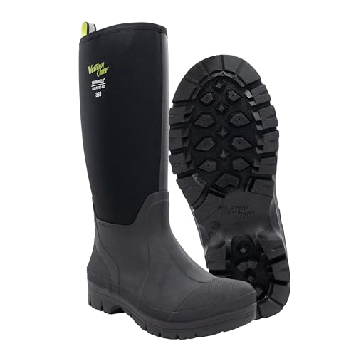 Image of Western Chief Unisex 365 Neoprene Cold Weather Boots for Men and Women | Waterproof rubber with insulated lining, anti-slip outsole, comfort insole, ankle, mid and tall snow boot for outdoor wear