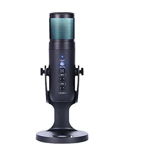 Microphone de streaming USB RGB pour PC et smartphone avec prise casque - 2