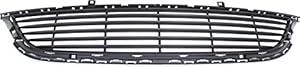 Evan-Fischer Front Bumper Grille Compatible with 2015-2017 Chrysler 200 Textured - CAPA