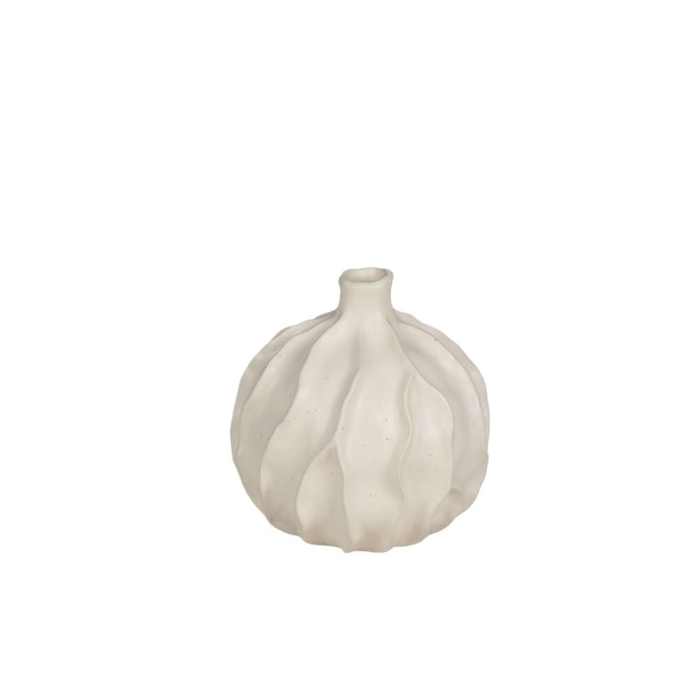flower vase Ceramic Vase Cream Color Flower Arrangement Living Room Decoration