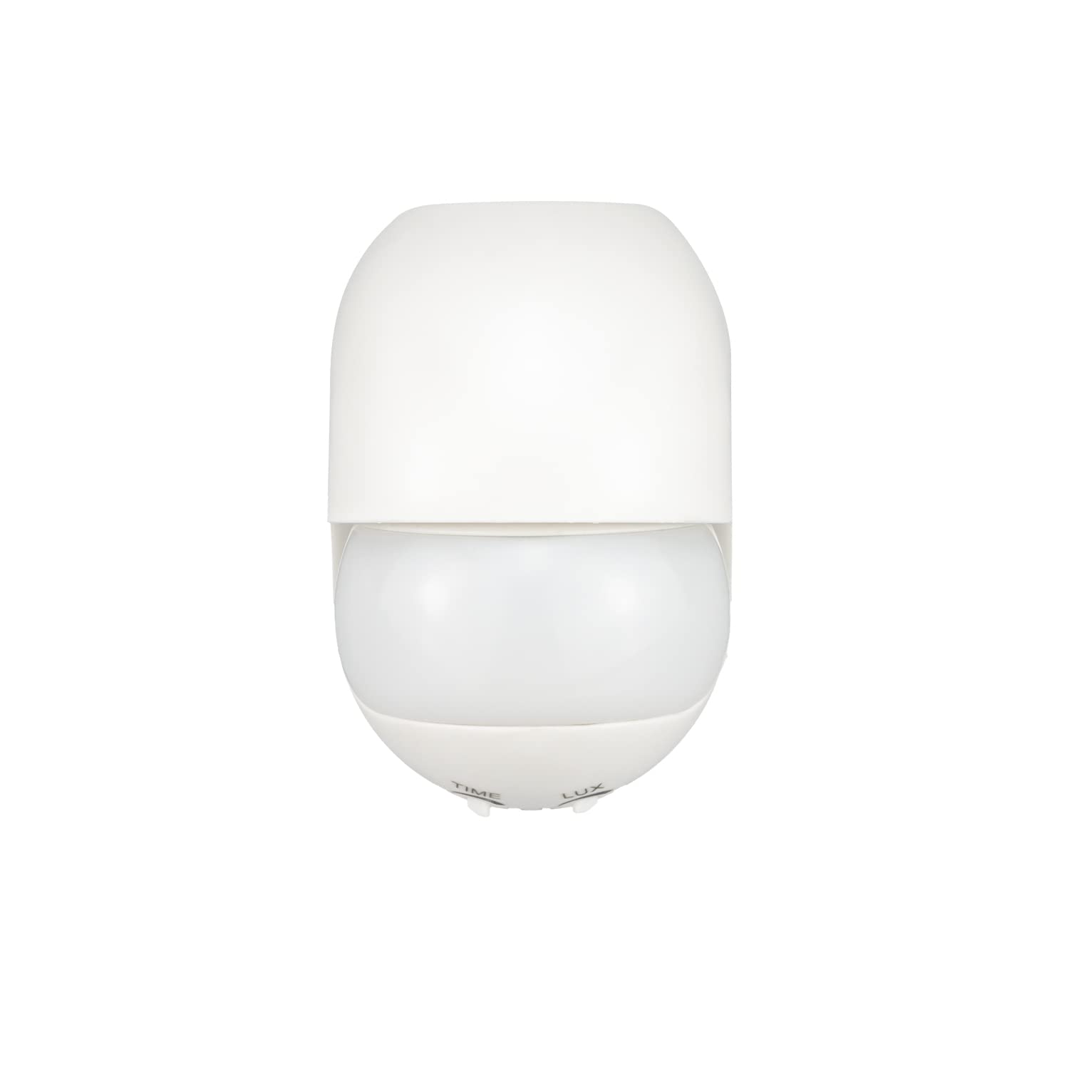 POPP® Electric Sensor de Movimiento Exterior/Interior de Luz Detector Ajustable Superficie de Pared Orientable 200W/800W 220-240V IP44 180° 12m (Pack 5 Unidad)