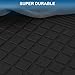 San Auto Car Floor Mats Custom Fit for Audi Q3 2025 2024 2023 2022 2021 2020 2019 Rubber Automotive Floor Liners Set Tapetes Waterproof All Weather Protection Heavy Duty Odorless
