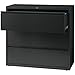 Hirsh 42-in Wide HL8000 Series Metal 3 Drawer Lateral File Cabinet Charcoal