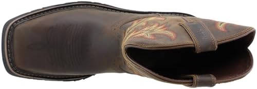 Justin Original Work Boots Men's Driller Pull-On Square Toe Work Boot | Image 3