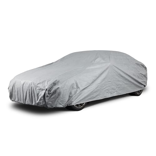 Car Covers Weatherproof Max Car Cover for Sedans, Sports Cars & Coupes – Size CB20A – Waterproof, All-Weather Protection, Scratch-Resistant – Full Exterior Cover, Must-Have Automobile Accessories