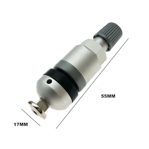 4PCS TPMS Valve Stem Replacements,TPMS Sensor,Valve Stem Kit with Four Sensors, Valve Stems Replacements, Universial car series