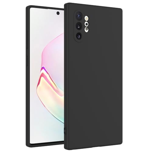 Image of for Samsung Galaxy Note 10 Plus Case Black, Scratch Resistant with Soft Touch, Slim Thin Phone Cover for Samsung Galaxy Note 10 Plus