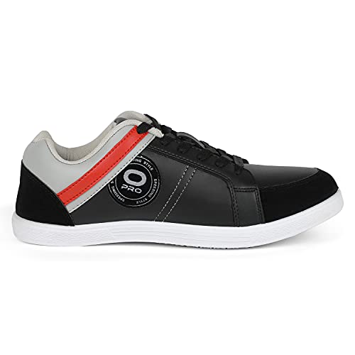 Image of Pro by Khadim's Men's Blue Casual Slip-On Sneakers