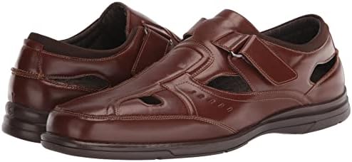 Stacy Adams Men's Scully Fisherman Sandal, Cognac Smooth, 10.5 | Image 6