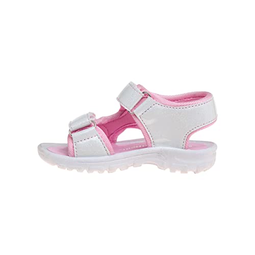 Image of Rugged Bear Girls Sport Active Summer Open Toe Sandals (Toddler)