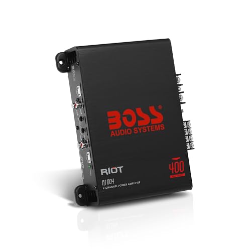 BOSS Audio Systems R1004 Riot Series 4 Channel...