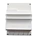 PROSPACE P0010 Mail Organizer with Key Holder for Wall Decorative Mail Sorter Wall Mounted, 12