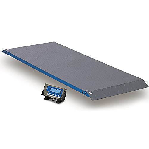 Brecknell PS2000 Floor Scale, 2000 lb Capacity, 59