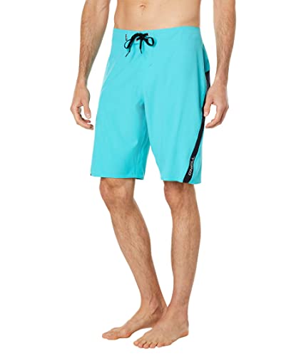 O'NEILL Men's 21 Inch S-Seam Boardshorts - Water Resistant Swim Trunks for Men with Quick Dry Stretch Fabric and Pockets,Marine 1,29