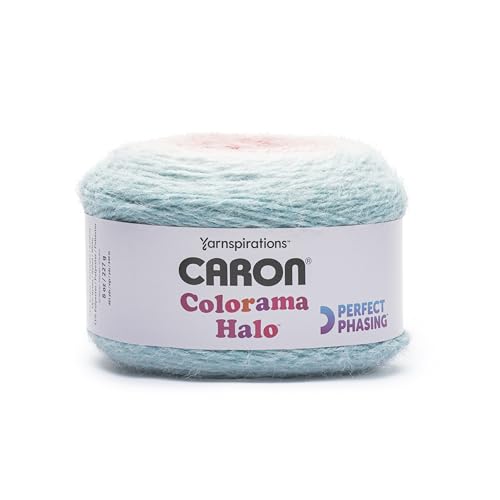 Caron Colorama Halo Cake Ombre Yarn for Crocheting, Rose Garden, 2-Pack by Bernat - Image 2