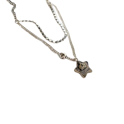 Collier argent 925 couronne d'étoile pour sublimer votre style bohème chic au quotidien