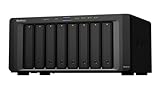 Couleur : Noir Synology DS1813+ Serveur de stockage NAS pour 8 Disques Durs USB 3.0 Noir