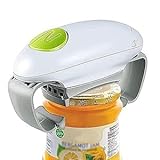 Electric Jar Opener for Weak Hands, Automatic Jar Openers for Kitchen Battery Operated Jar Opener Safety Kitchen Gadget One Touch Can Opener Hands Free Jar Openers Prime for Seniors with Arthritis