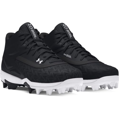 Under Armour Boys' Leadoff Mid RM JR 3.0 Baseball Cleats2
