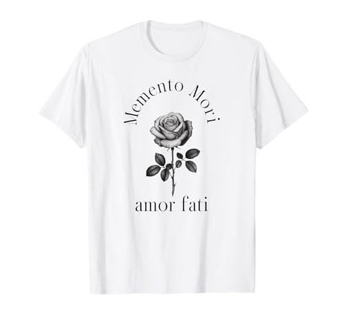 Memento Mori Amor Fati | Filosofía Estoica & Lengua Latina Camiseta