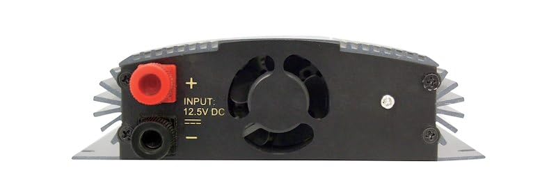 Power Inverter SAM Series Inverts 12 Volt DC to 115 Volt AC 450 Watt 45 Amp Continuous Output 90 Percent Efficiency with 2 AC Outlets