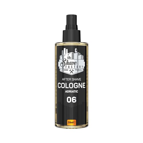 The Shave Factory Colonia Para Después Del Afeitado: Una Esencia Fragante Para Un Cuidado Después Del Afeitado Impecable Para Una Sensación Duradera De Frescura Y Comodidad